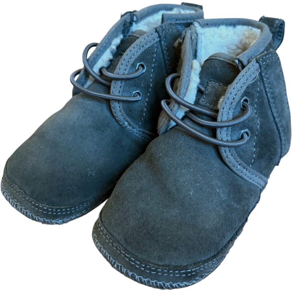 UGG Baby Neumel Boot - Charcoal Size 4/5 12-18 months - Picture 3 of 8